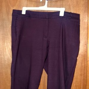 Cranberry Straight Leg Plus Size Trousers!